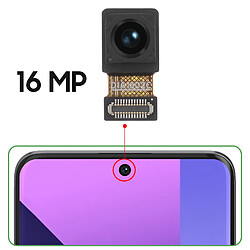 Avis Relife Caméra Avant pour Xiaomi Redmi Note 13 Pro Plus Capteur Selfie 16MP Noir