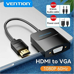 Avis Adaptateur HDMI vers VGA Vention Noir