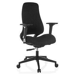 Chaise de bureau / chaise pivotante HENFIELD B Tissu noir hjh OFFICE