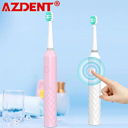 Universal Brosse à piles 6 modes Brosse à dents électriques acoustiques pour adultes et enfants Minuteur Brosse à dents à piles Blanchiment des dents | Brosse à dents électriques pas cher