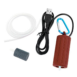 Avis Pompe à Air D'oxygène De Filtre D'aquarium USB Pour Réservoir De Pêche Ultra Silencieux Rose Rouge