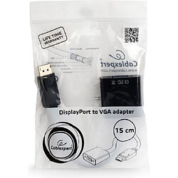 Gembird DisplayPort - D-Sub (VGA) blanc (A-DPM-VGAF-02-W)