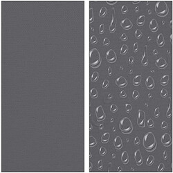 Helloshop26 Voile d'ombrage rectangle 2 x 4 m gris 13_0002933_2 pas cher