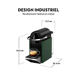 Machine a café Nespresso KRUPS YY5291FD Vert foncé pas cher