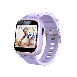 Eko Montre Connectée Enfant Mémoire 128Mo avec Caméra et Lampe Torche Violet