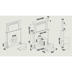 Avis Falmec Hotte plan de travail Downdraft Inox 120cm