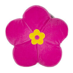 Thedecofactory GONZO FLOWER - Coussin en forme de fleur rose diam.65