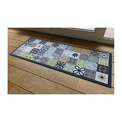 Calicosy Tapis d'intérieur style mosaïque 45x120cm