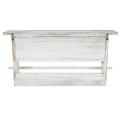 Acheter Mendler Étagère de cuisine HWC-C49, étagère de ménage, vintage avec 5 tiroirs, 32x65x13cm ~ shabby chic blanc