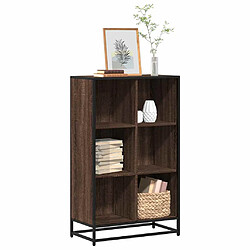 vidaXL Bibliothèque chêne marron 65,5x33x107,5 cm bois d'ingénierie