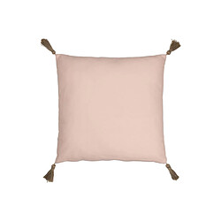 Dansmamaison Coussin Arc-En-Ciel Carre Polyester Rose