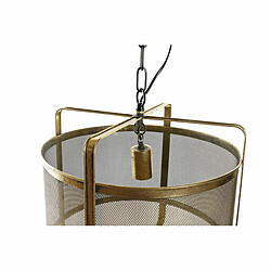 Suspension DKD Home Decor Doré Métal (40 x 40 x 41 cm)