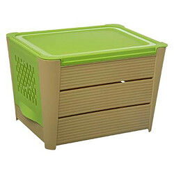 Boîte de Rangement Pomme de Terre 25,5cm Beige