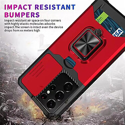 Universal Galaxy S22 Ultra Case, Samsung S22 Ultra Case, Mount Protective Case pour Samsung Galaxy S22 Ultra, rouge