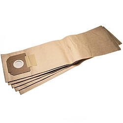 vhbw 5 sacs papier compatible avec Kärcher NT 45/1 Tact TE EC, NT 45/1 Tact Te M, NT 55/1 Tact aspirateur 75.9cm x 20.1cm