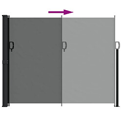 Acheter vidaXL Auvent latéral rétractable anthracite 160x300 cm