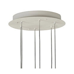 Avis Luminaire Center Suspension Galaxia Ciment blanc, gris, rouge