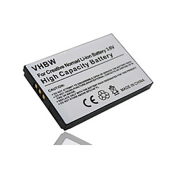 vhbw Li-Ion Batterie 900mAh (3.7V) pour CREATIVE NOMAD Muvo2 FM Muvo 2 Jukebox Zen XTRA Jukebox Zen NX