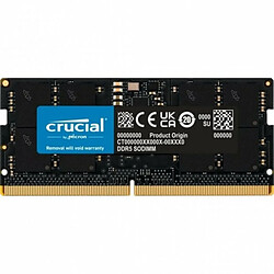 Mémoire RAM Crucial 16 GB 4800 MHz CL40 DDR5 SDRAM DDR5