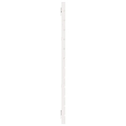 Acheter vidaXL Tête de lit murale Blanc 166x3x91,5 cm Bois massif de pin