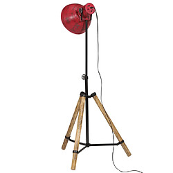 Acheter vidaXL Lampadaire 25 W rouge délavé 75x75x90-150 cm E27