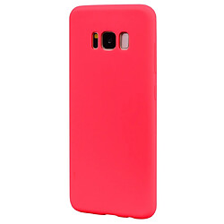 Wewoo Coque Souple Pour Galaxy S8 + Etui en TPU Candy Color Rouge