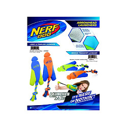 Avis NERF DOG NERFDOG Lanceur tete de fleche M - Vert-bleu et orange-bleu - Pour chien