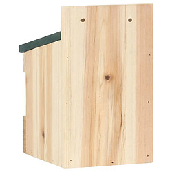 Acheter vidaXL Nichoirs 4 pcs 12x16x20 cm Bois de sapin