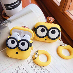 Avis GUPBOO Airpods Coque Housse Étui Protecteur Compatible pour AirPods1/2-Fille de dessin animé mignon méchant aux grands yeux