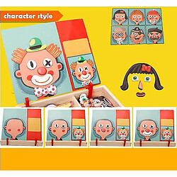 Universal Puzzle magnétique en bois Jouets pour enfants Raybu Tableau à dessiner Apprentissage Jouets en bois Cadeaux | Puzzle