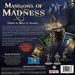 Mansions of Madness Beyond the Threshold Jeu de sociAtA EXPANSION Jeu dhorreur Jeu MystAre pour Ados et Adultes 14 ans et plus 1-5 joueurs Temps de jeu moyen 2-3 heures RAalisA par Fantasy Flight games