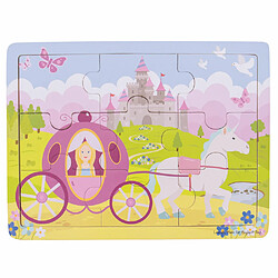 Bigjigs Toys Puzzle Plateau Princesse en Bois