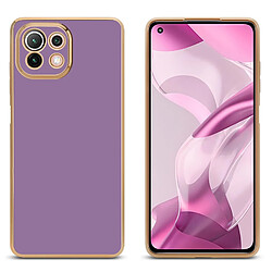 Cadorabo Coque Xiaomi Mi 11 LITE (4G / 5G) / 11 LITE NE Etui en Lilas