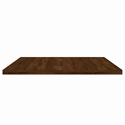 Acheter vidaXL Étagères murales 4 pcs chêne marron 80x40x1,5cm bois ingénierie