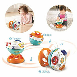 Acheter Jouet interactif pour bébé Vtech Tambour 16 cm 3-en-1 Ballon Convertible (ES)