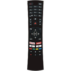 SANAG Rc4390 Telecommande De Remplacement Pour Telefunken Tv L24H472F4Cwv-Wi D65U400N4Cwh L55U405N4Cwh 49Dtu652 D40U298N4Cwh D50U293N4Cwh Jt-55Ubs300 Te43292S31Y2P D43U297N4Cwh D32H289N4Cwi 55Dtu65232