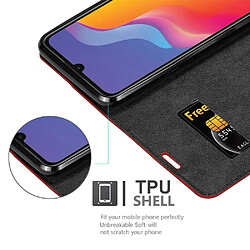 Cadorabo Coque Honor 8A 2020 Etui en Rouge pas cher