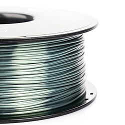 Acheter None Filament PLA soie ERYONE pour imprimante 3D 1 kg (2,2 lbs)/bobine - Vert foncé