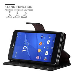 Avis Cadorabo Coque Sony Xperia Z3 COMPACT Etui en Noir