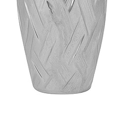 Acheter Beliani Vase décoratif ARPAD Céramique 33 cm Argenté