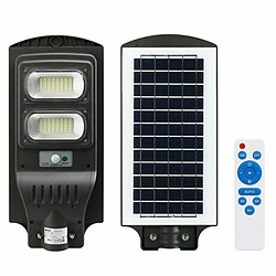 Tradex DE RUE LED 60W EXTÉRIEURE SOLAIRE CAPTEUR DE MOUVEMENT TÉLÉCOMMANDE