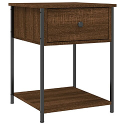 Avis Maison Chic Lot de 2 Tables de chevet - Tables de Nuit chêne marron 44x45x58 cm bois ingénierie