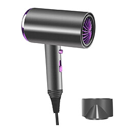 Universal Sèche-cheveux professionnel 2000W Sèche-cheveux à marteau électrique Mini-souffleur à rayons bleus à ions négatifs Sèche-cheveux à vent fort | Sèche-cheveux (violet)