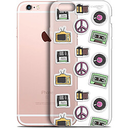 Caseink Coque arrière Apple iPhone 6/6s (4.7 ) Gel HD [ Nouvelle Collection - Souple - Antichoc - Imprimé en France] Vintage Stickers