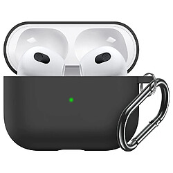 Housse Étui Coque de Protection en Silicone Noir pour Airpod Pro 2 - Visiodirect -