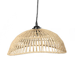 SUSPENSION LUMINAIRE MICHA EN CORDE D35CM X H15CM+Natural Living