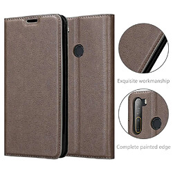 Cadorabo Coque HTC Desire 20 PRO Etui en Brun pas cher