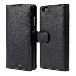 Cadorabo Coque Huawei P8 LITE 2015 Etui en Noir