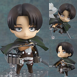 Universal 10cm Anime Character Attack Titan Lenan Levi 375 # 390 # 417 # PVC Action Picture Jouet Statue Set Modèle Poupée Cadeau | Action Character(Coloré)