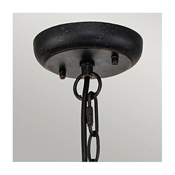 Avis Elstead Lighting Suspension extérieur Cleveland Aluminium,verre grainé transparent Bronze patiné